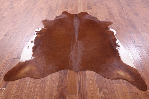 Brown Natural Cowhide Rug - Large 6' 6