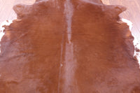 Thumbnail for Brown Natural Cowhide Rug - Large 6' 6