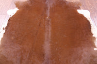 Thumbnail for Brown Natural Cowhide Rug - Large 6' 7