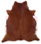 Brown Natural Cowhide Rug - Large 6' 7"H x 5' 9"W