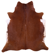 Thumbnail for Brown Natural Cowhide Rug - Large 6' 7