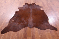 Thumbnail for Brown Natural Cowhide Rug - X-Large 7' 1