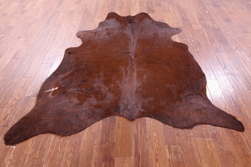 Brown Natural Cowhide Rug - X-Large 7' 1