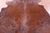 Brown Natural Cowhide Rug - X-Large 7' 1"H x 6' 3"W