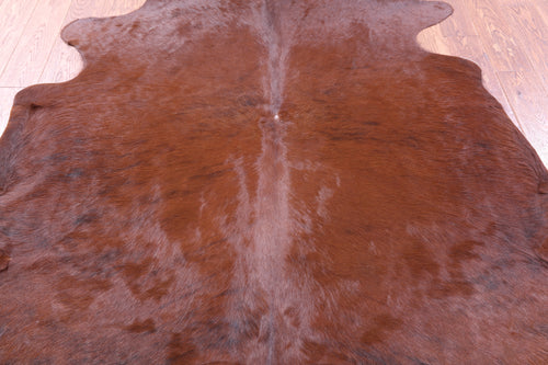 Brown Natural Cowhide Rug - X-Large 7' 1