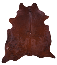 Thumbnail for Brown Natural Cowhide Rug - X-Large 7' 1