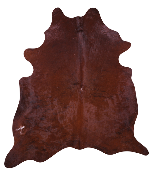 Brown Natural Cowhide Rug - X-Large 7' 1