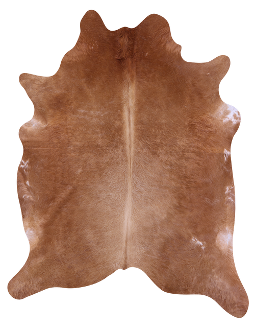Light Brown Natural Cowhide Rug - X-Large 7' 0