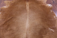 Thumbnail for Light Brown Natural Cowhide Rug - X-Large 7' 0