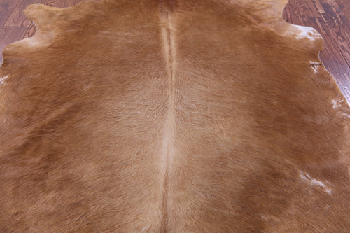 Light Brown Natural Cowhide Rug - X-Large 7' 0