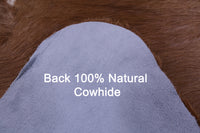 Thumbnail for Light Brown Natural Cowhide Rug - X-Large 7' 0