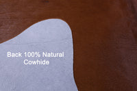 Thumbnail for Brown Natural Cowhide Rug - Large 6' 5