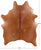 Brown Natural Cowhide Rug - Large 6' 5"H x 6' 3"W