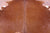 Brown Natural Cowhide Rug - Large 6' 8"H x 6' 2"W