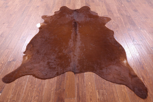 Brown Natural Cowhide Rug - X-Large 7' 2