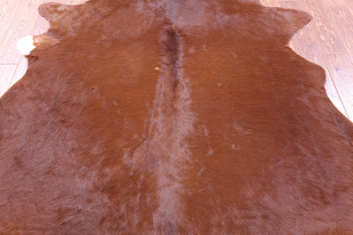 Brown Natural Cowhide Rug - X-Large 7' 2