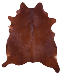 Thumbnail for Brown Natural Cowhide Rug - X-Large 7' 2