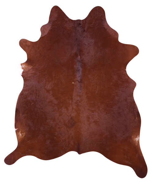 Brown Natural Cowhide Rug - X-Large 7' 2