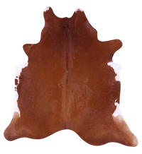 Thumbnail for Brown Natural Cowhide Rug - X-Large 7' 0