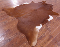 Thumbnail for Brown Natural Cowhide Rug - X-Large 7' 0