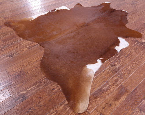 Brown Natural Cowhide Rug - X-Large 7' 0