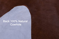 Thumbnail for Brown Natural Cowhide Rug - X-Large 7' 0