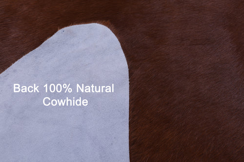 Brown Natural Cowhide Rug - X-Large 7' 0