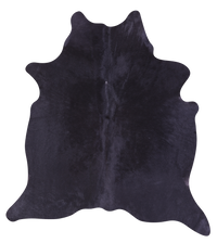 Thumbnail for Black Natural Cowhide Rug - X-Large 7' 2