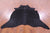 Black Natural Cowhide Rug - X-Large 7' 2"H x 6' 6"W