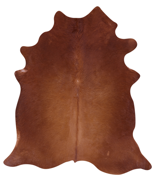 Brown Natural Cowhide Rug - X-Large 7' 1