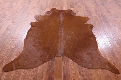 Brown Natural Cowhide Rug - X-Large 7' 0