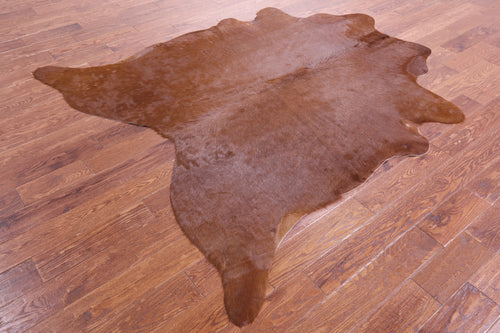 Brown Natural Cowhide Rug - X-Large 7' 0
