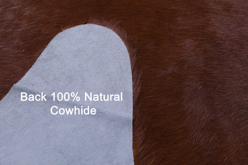 Brown Natural Cowhide Rug - X-Large 7' 0