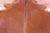 Brown Natural Cowhide Rug - Large 6' 10"H x 6' 8"W
