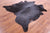 Black Natural Cowhide Rug - Large 6' 7"H x 6' 7"W