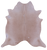 Beige Natural Cowhide Rug - X-Large 7' 1"H x 6' 8"W