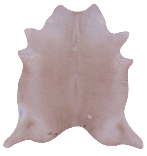 Beige Natural Cowhide Rug - X-Large 7' 1