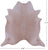 Beige Natural Cowhide Rug - X-Large 7' 1"H x 6' 8"W