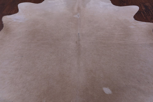 Beige Natural Cowhide Rug - X-Large 7' 1