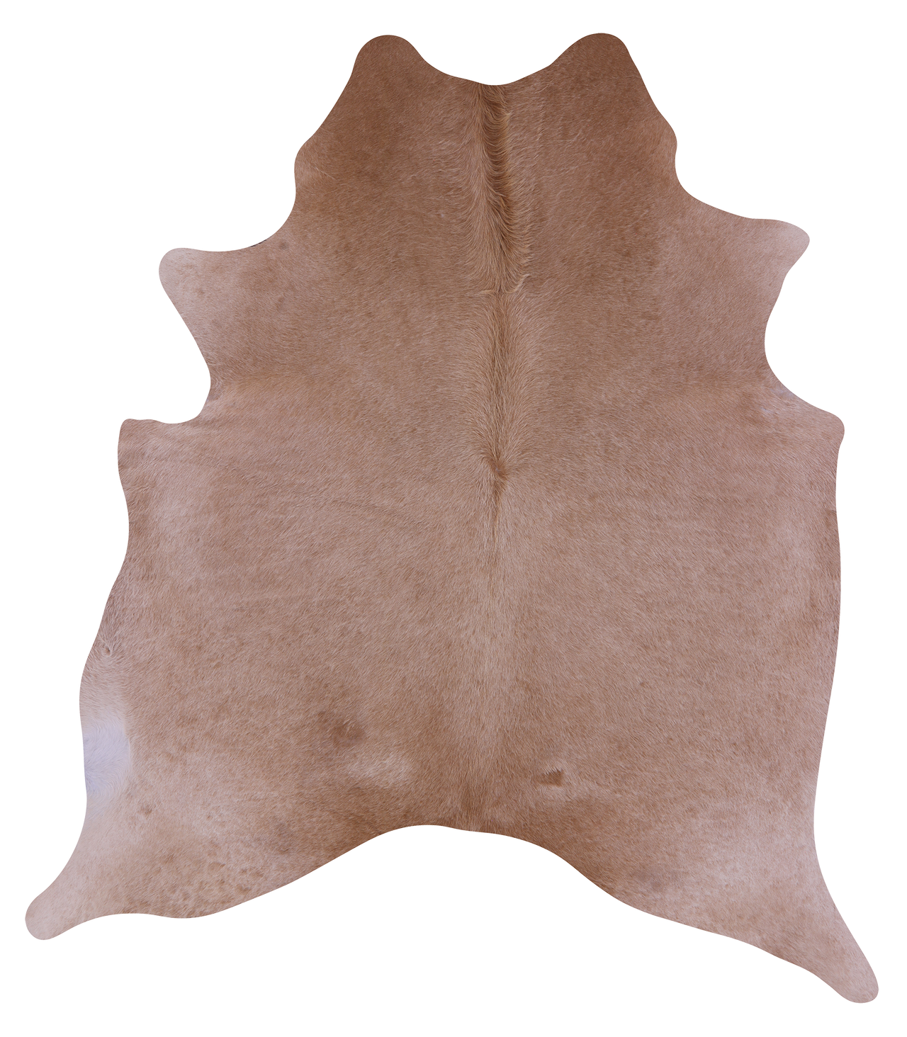 Light Brown Natural Cowhide Rug - X-Large 7' 3"H x 6' 4"W