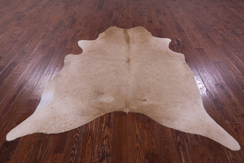 Light Brown Natural Cowhide Rug - X-Large 7' 3