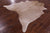 Light Brown Natural Cowhide Rug - X-Large 7' 3"H x 6' 4"W