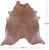 Light Brown Natural Cowhide Rug - Large 6' 10"H x 6' 6"W