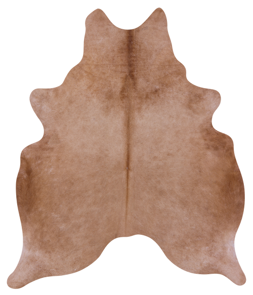 Light Brown Natural Cowhide Rug - X-Large 7' 6