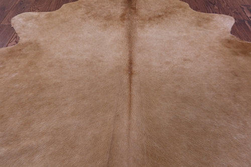 Light Brown Natural Cowhide Rug - X-Large 7' 6