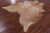 Light Brown Natural Cowhide Rug - X-Large 7' 6"H x 6' 3"W