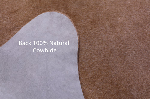 Brown Natural Cowhide Rug - X-Large 7' 4