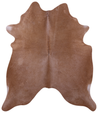 Thumbnail for Brown Natural Cowhide Rug - X-Large 7' 4