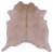 Beige Natural Cowhide Rug - Large 6' 9"H x 6' 4"W