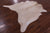 Beige Natural Cowhide Rug - Large 6' 9"H x 6' 4"W